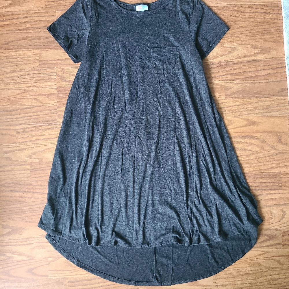 LuLaRoe Charcoal Gray Top